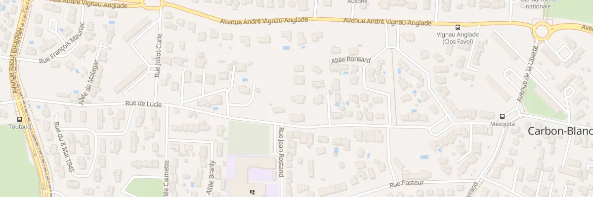 Plan du 29A Rue de Lucie à Carbon-Blanc