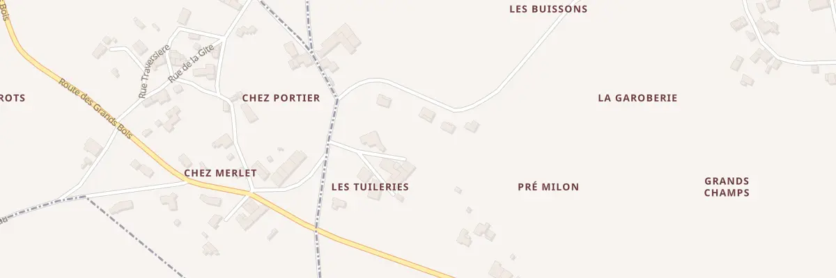 Plan du 8 Les Tuileries à Saint-Césaire