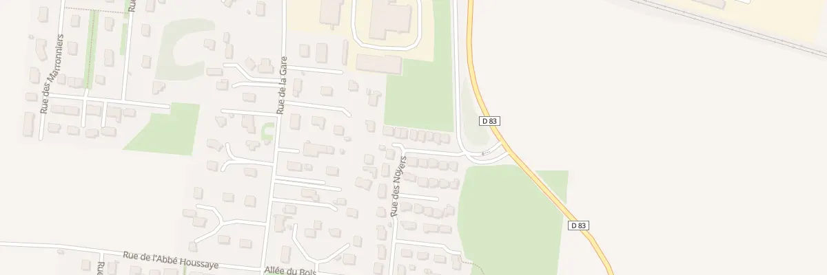 Plan du 10 Rue des Noyers à Saint-Manvieu-Norrey