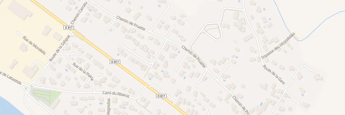 Plan du 1 Imp des Cerisiers à Denguin