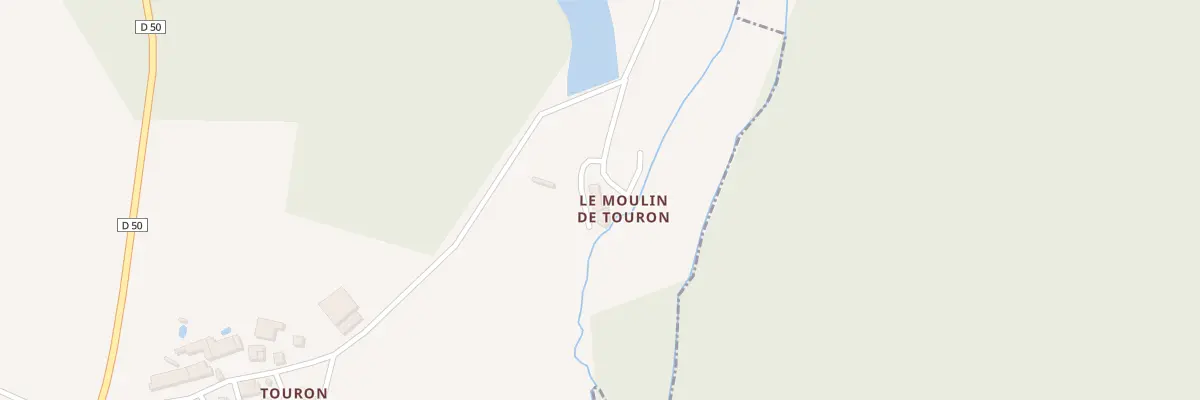 Plan du 10 Touron à Soubran