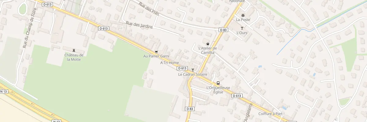 Plan du 51 Rue de Caen Bretteville l’Orgu à Thue et Mue