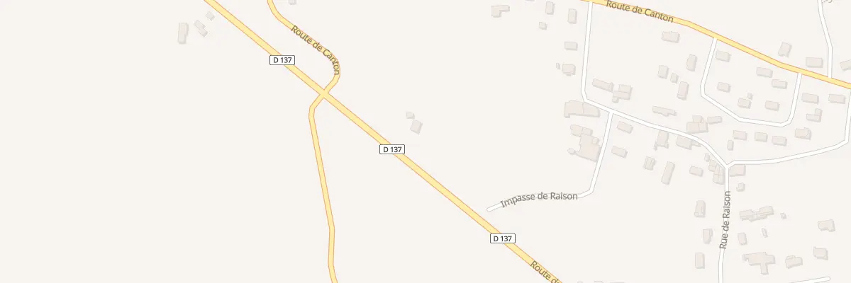 Plan du 1136 Rte de Blaye à Pugnac