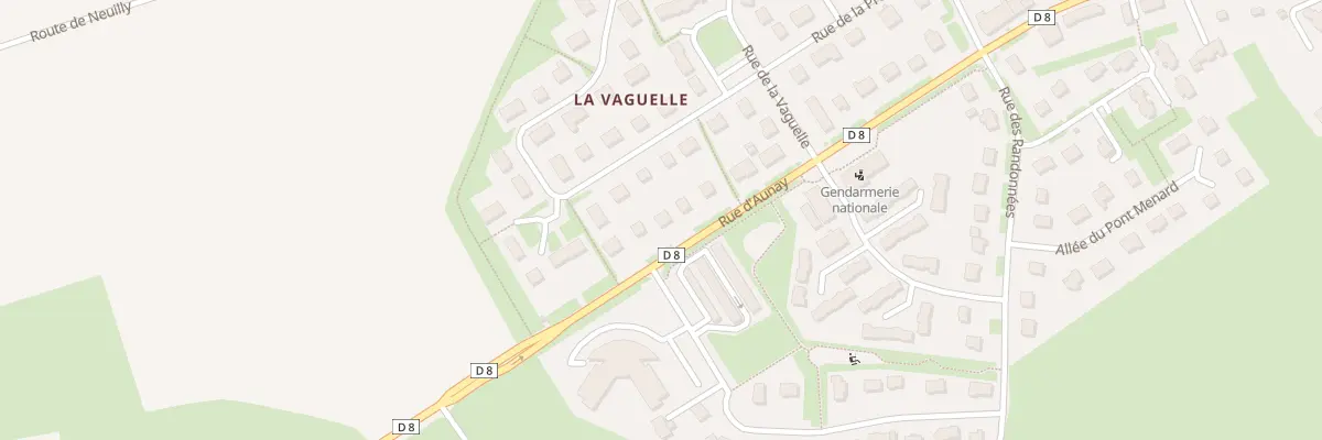 Plan du 15 Rte d’Aunay à Évrecy
