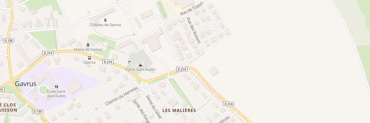 Plan du 7 Rue du 8ème Royal Scots à Gavrus