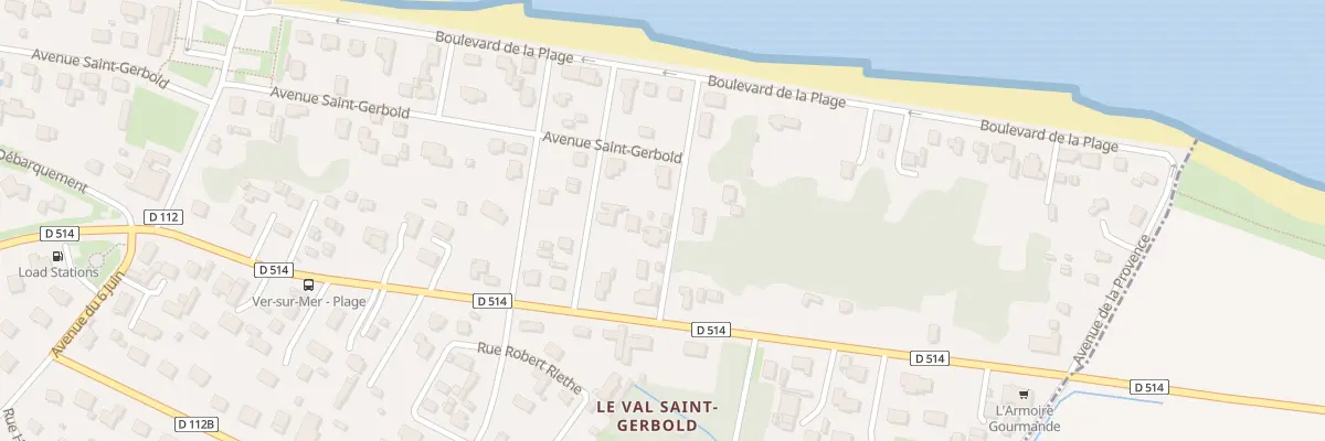 Plan du 3 Av Gabriel Pelin à Ver-sur-Mer