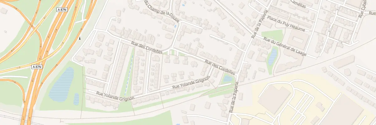 Plan du 23 Rue des Cordelles à Saint-Barthélemy-d’Anjou