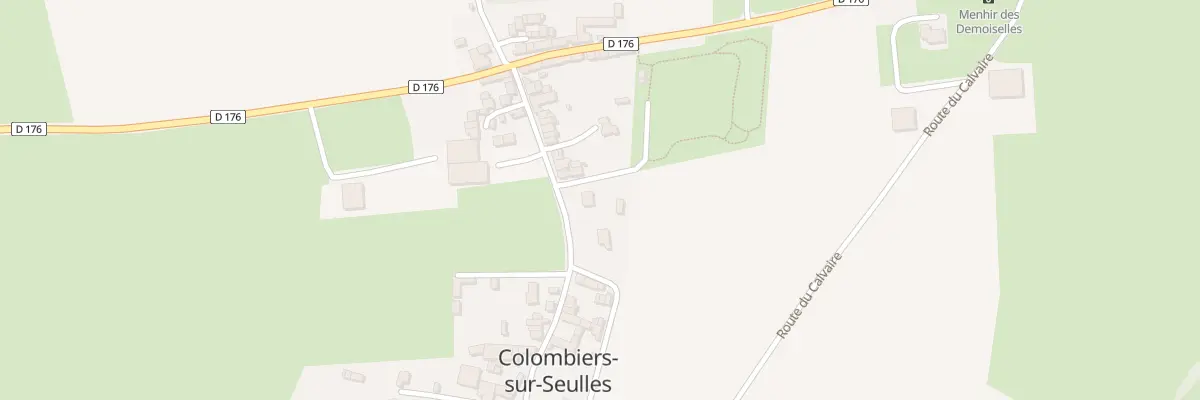 Plan du 14 Rue de l’Église à Colombiers-sur-Seulles