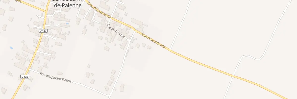 Plan du 28 Rue Grand d’Orville à Saint-Seurin-de-Palenne