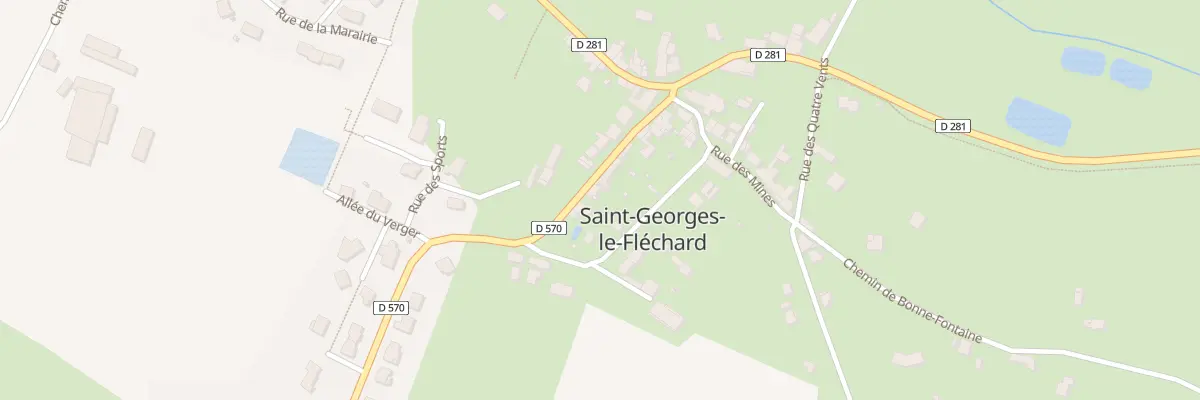 Plan du 15 Rue de la Butte Rouge à Saint-Georges-le-Fléchard