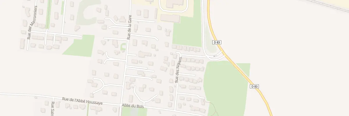 Plan du 18 Rue des Noyers à Saint-Manvieu-Norrey