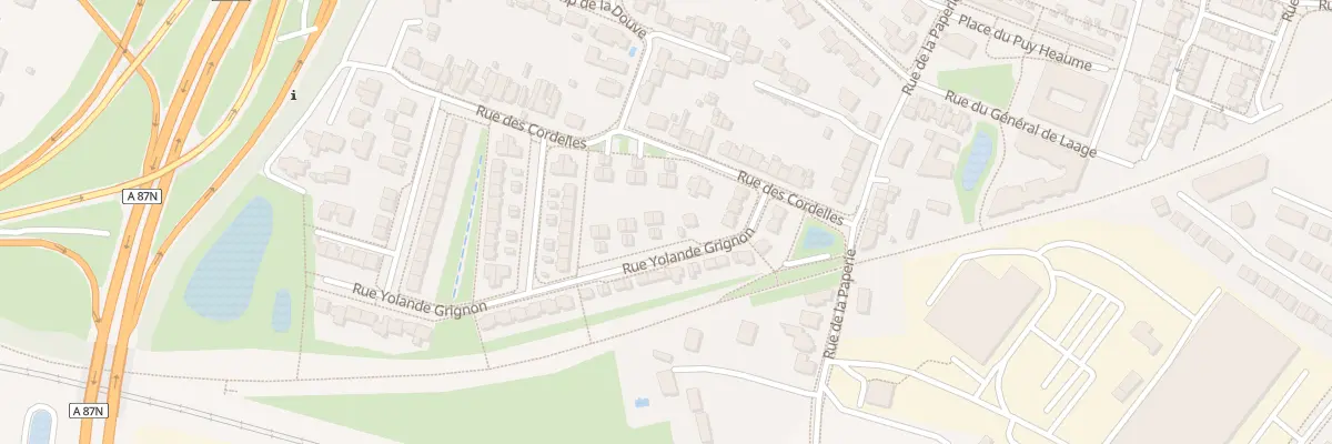 Plan du 12 Rue Yolande Grignon à Saint-Barthélemy-d’Anjou