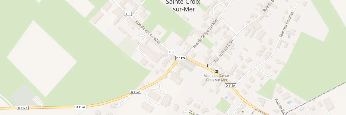 Plan du 3 Rue de Ver à Sainte-Croix-sur-Mer