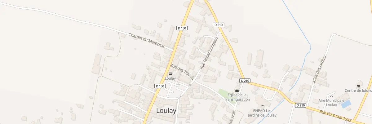 Plan du 5 Rue des Tilleuls à Loulay