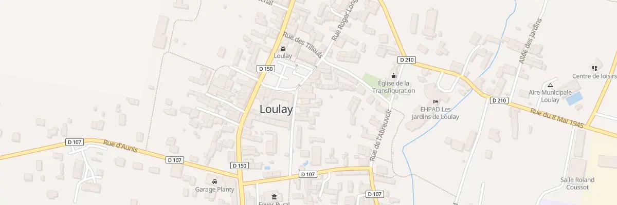 Plan du 1 Rue du 11 Novembre à Loulay