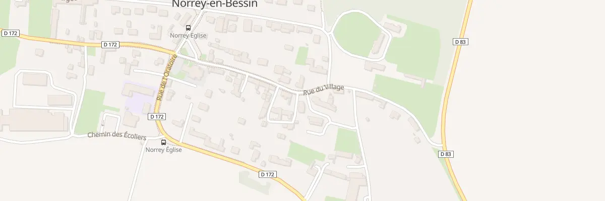 Plan du 1 Rue Jeanne-Marie de Gastebled à Saint-Manvieu-Norrey