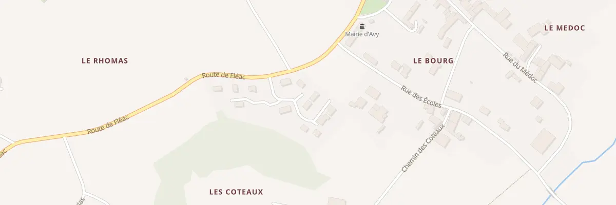 Plan du 10 Res Les Coteaux à Avy