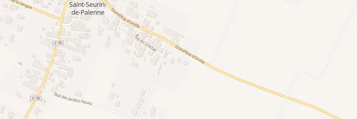 Plan du 26 Rue Grand d’Orville à Saint-Seurin-de-Palenne