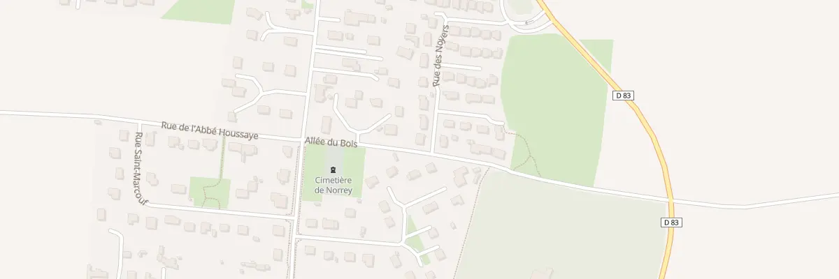 Plan du 30 Rue des Noyers à Saint-Manvieu-Norrey