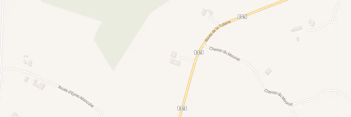 Plan du 38 Che de Jean Blanc à Sarraziet