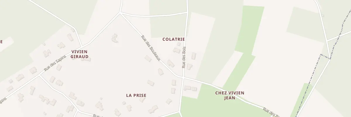 Plan du 9 Rue des Bois à Écoyeux