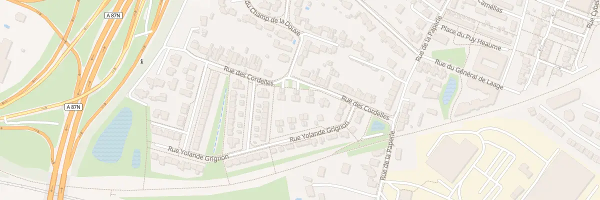 Plan du 27 Rue des Cordelles à Saint-Barthélemy-d’Anjou