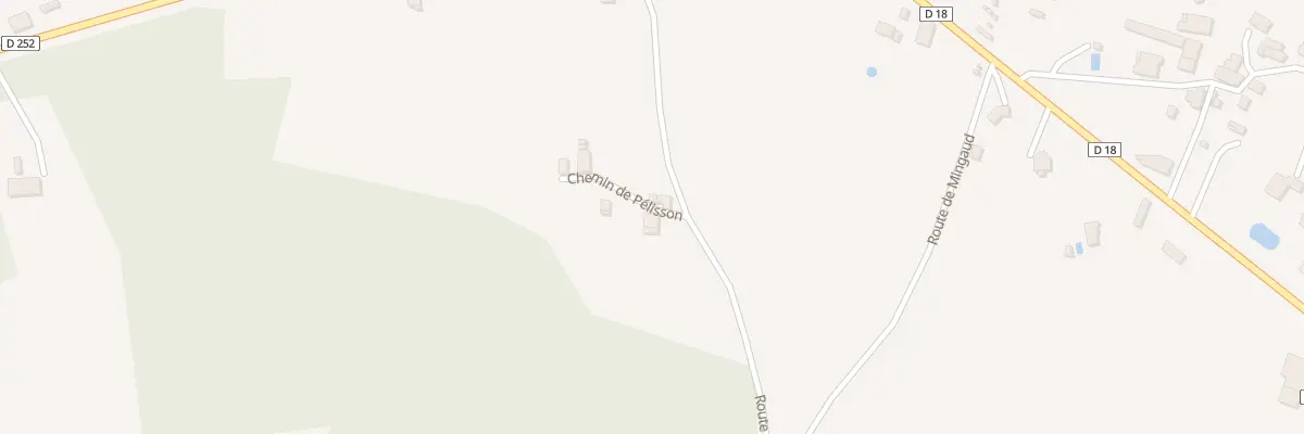 Plan du 83 Pelisson à Saugon