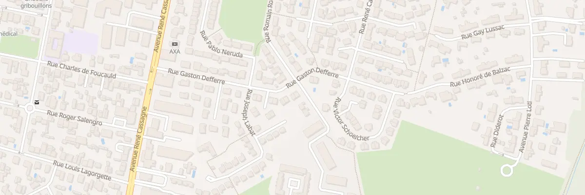 Plan du 27 Rue Gaston Deferre à Cenon
