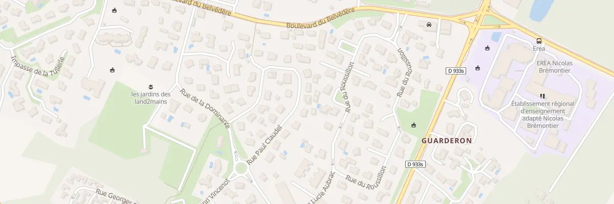 Plan du 21 Rue Paul Claudel à Saint-Pierre-du-Mont