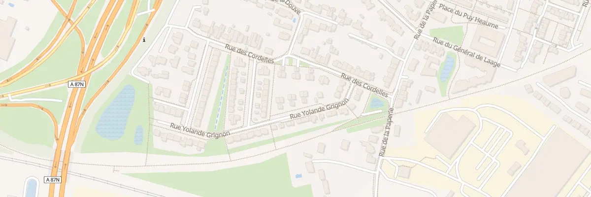 Plan du 16 Rue Yolande Grignon à Saint-Barthélemy-d’Anjou