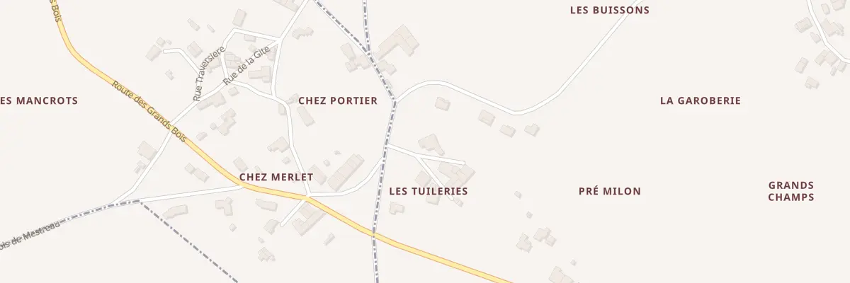 Plan du 9 Les Tuileries à Saint-Césaire