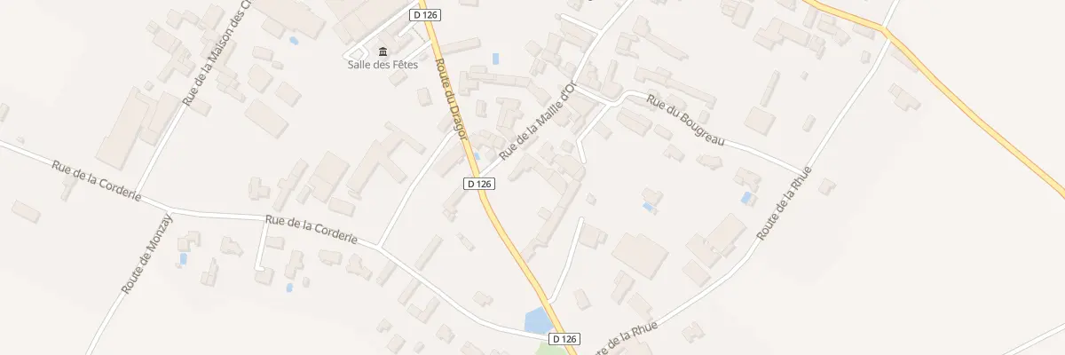 Plan du 45 Rte du Dragor à Faye-sur-Ardin