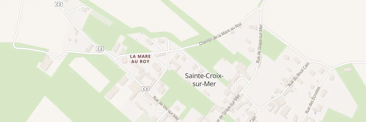 Plan du 4 Rue de la Mare au Roy à Sainte-Croix-sur-Mer