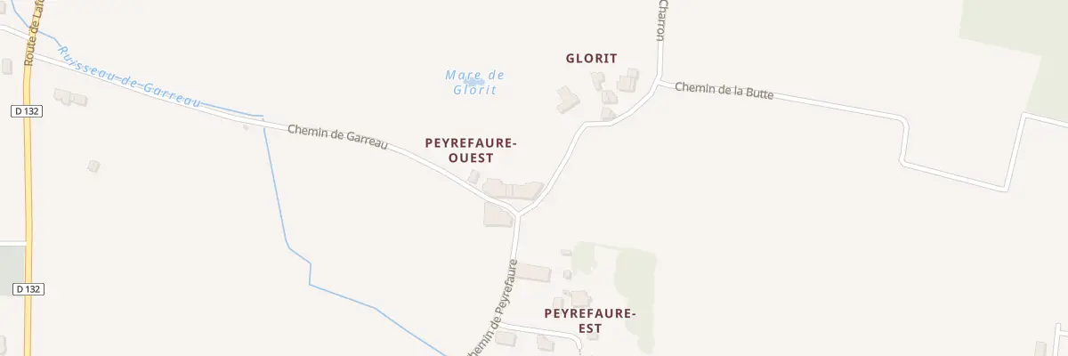 Plan du 489 Che de Peyrefaure à Pugnac