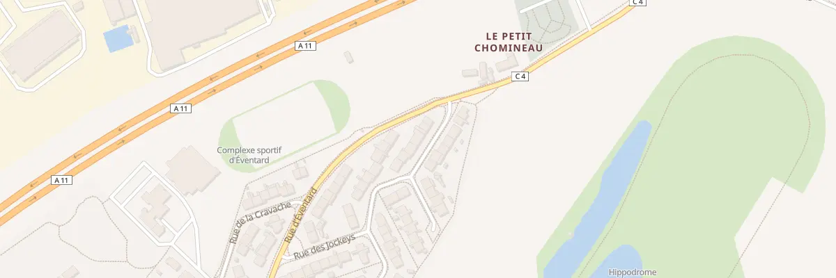 Plan du 45 Rue de la Gourmette à Écouflant