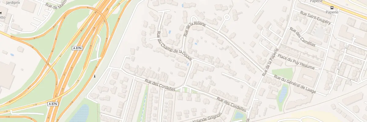 Plan du 28 Rue des Cordelles à Saint-Barthélemy-d’Anjou