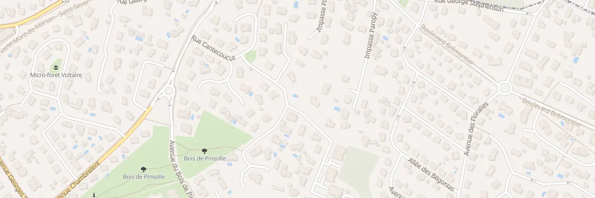 Plan du 209 Rue Cante Coucut à Saint-Pierre-du-Mont