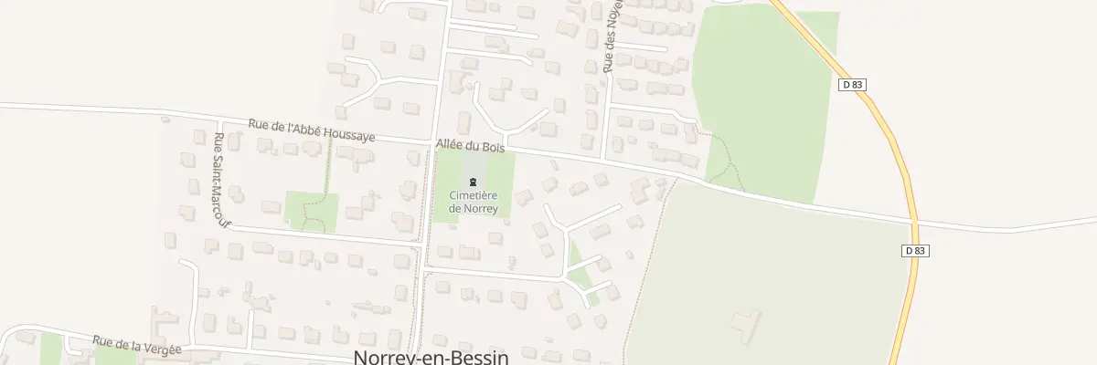 Plan du 13 Rue des Canadiens à Saint-Manvieu-Norrey