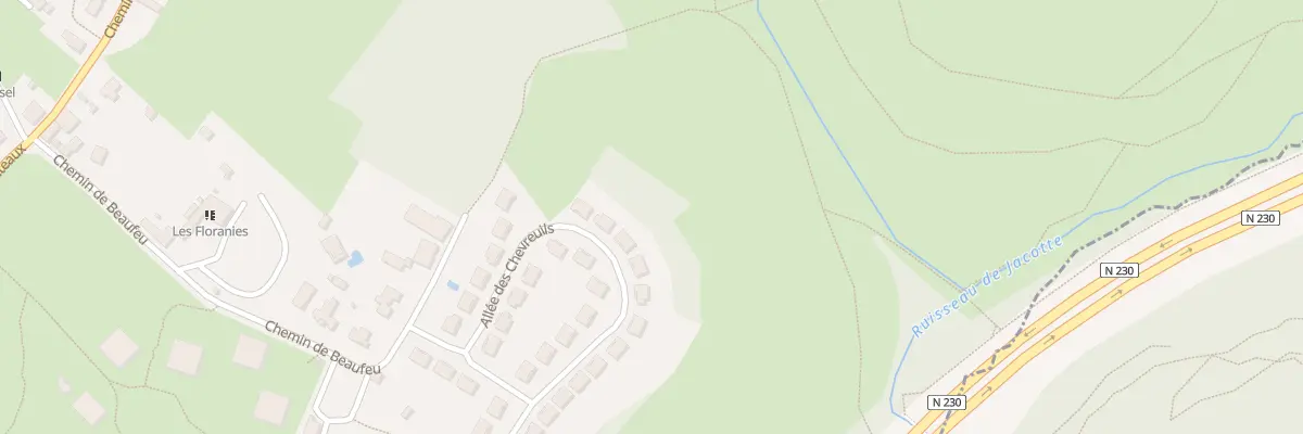 Plan du 18 All des Chevreuils à Floirac