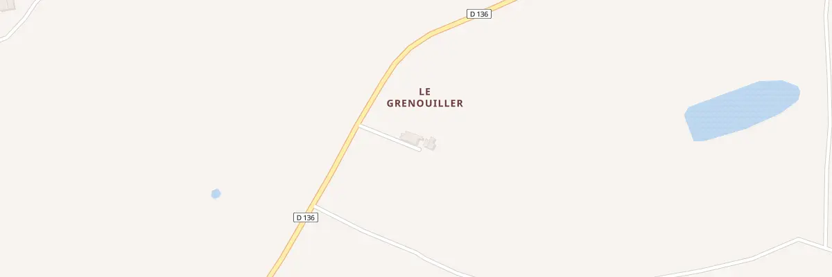 Plan du 5195 Le Grenouiller à Largeasse