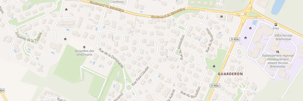 Plan du 14 Rue Paul Claudel à Saint-Pierre-du-Mont