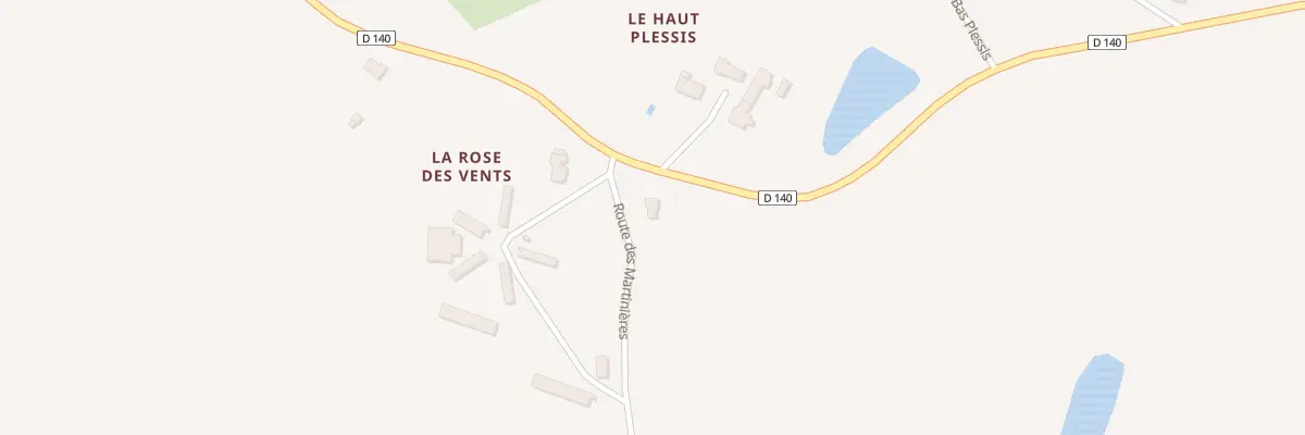 Plan du 5366 Champs des Plessis à Largeasse