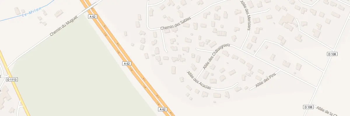 Plan du 10 Rue des Tamaris à Saint-Médard-d’Eyrans