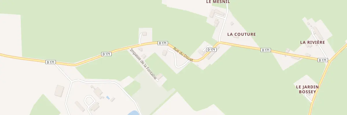 Plan du 5037 Mesnil à Préaux-Bocage