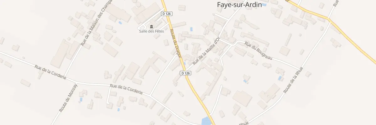 Plan du 27 Rte de Niort à Faye-sur-Ardin