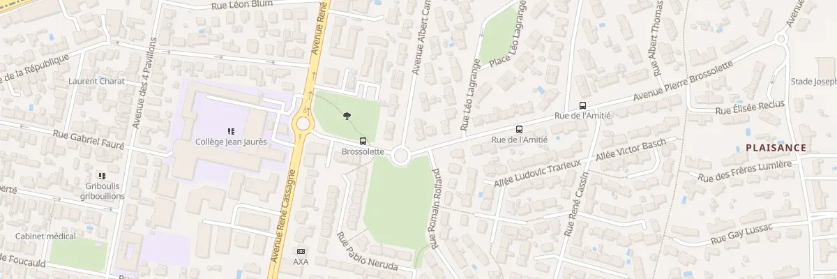 Plan du 38 Rue Albert Camus à Cenon