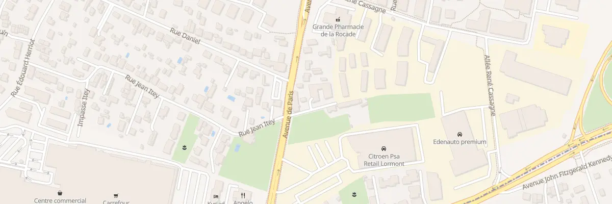 Plan du 6 Che Jean Itey à Lormont