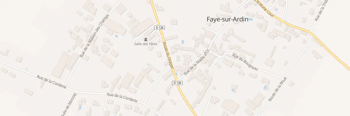 Plan du 41 Rte du Dragor à Faye-sur-Ardin