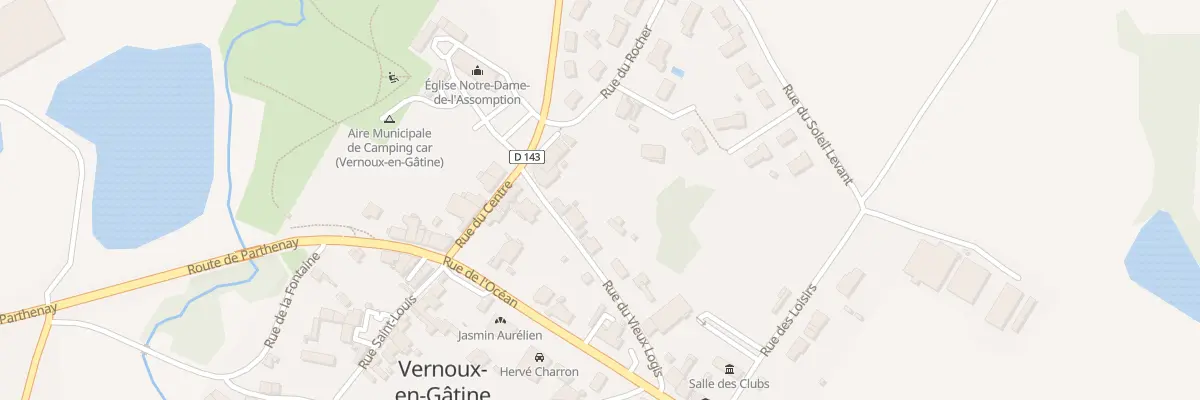 Plan du 11 Rue du Vieux Logis à Vernoux-en-Gâtine
