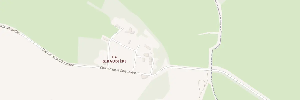 Plan du 5108 La Gibaudiere à Soulaire-et-Bourg